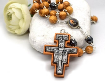 Padre pio rosary - Etsy España