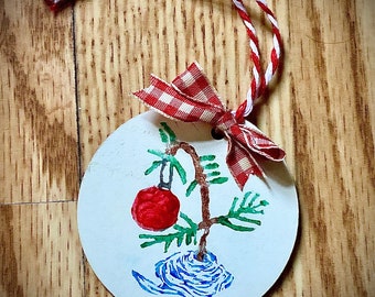 Charlie Brown Christmas tree ornament