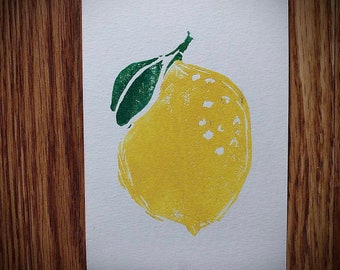 lemon print