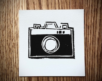 vintage camera print