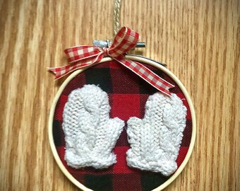 warm woolen mittens
