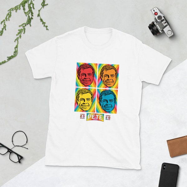 Pete Buttigieg Short-Sleeve Unisex T-Shirt, Mayor Pete, Pete for America, Pete for President 2020