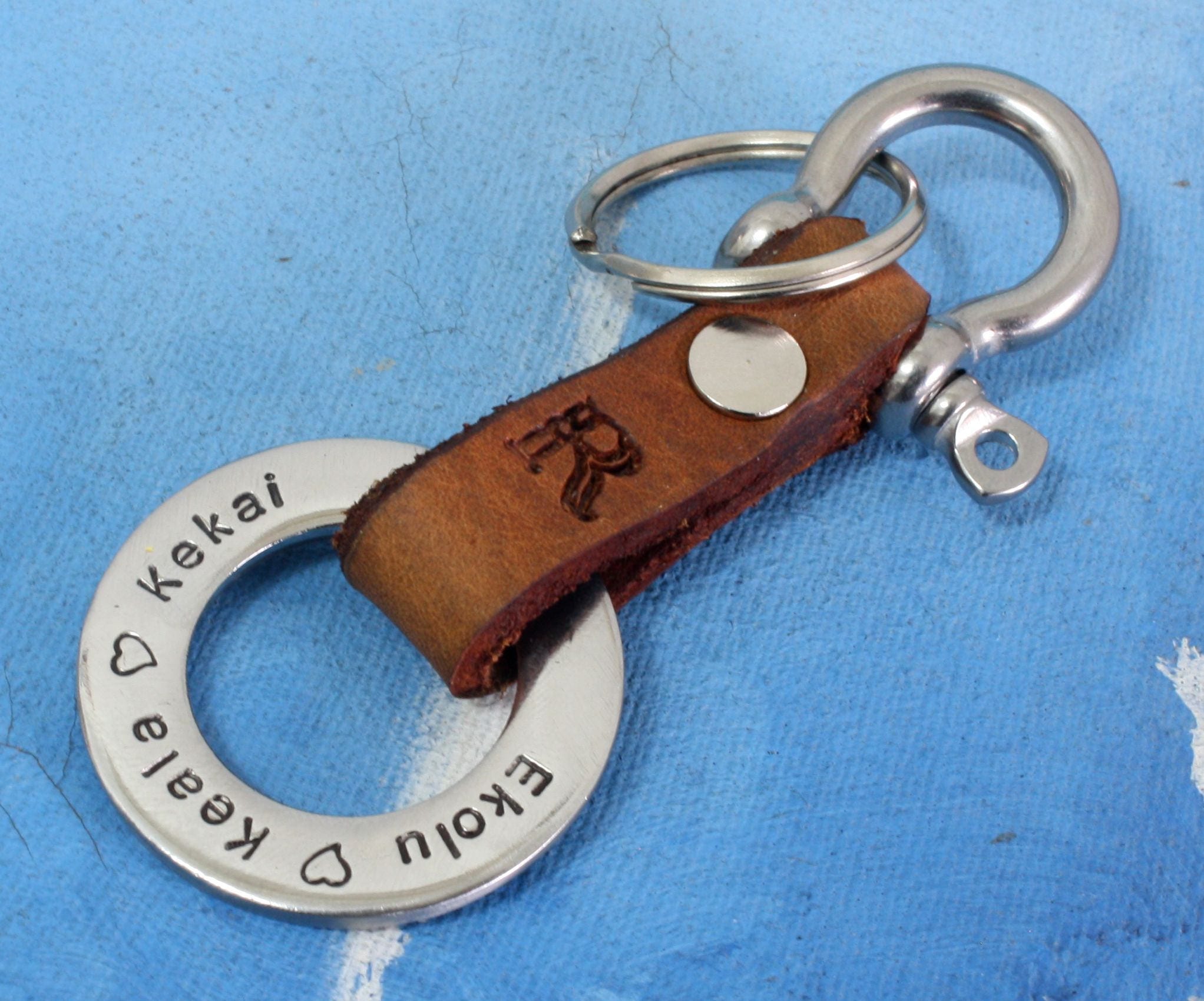 Personalized KeyChain for men Personalized Key Chain Custom Etsy