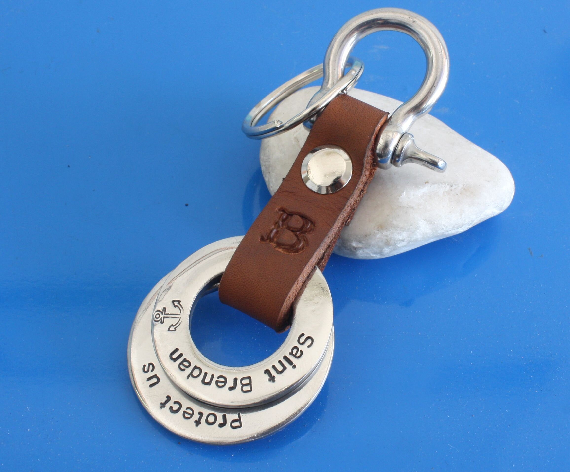 Personalized mens keychaincustom keychainmens Etsy