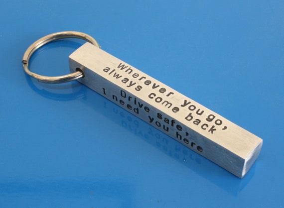 Faux Leather Keychain Engraved Clasp Keychain Trigger Clasp Keychain --FXCLASP-G-BRENNAN Personalized Keychain Custom Keychain