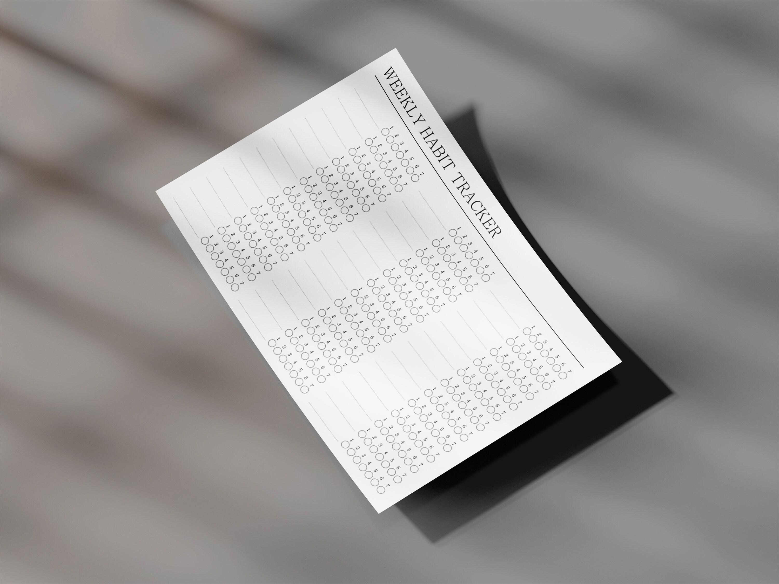 Tracker Cards.pdf PDF - A6 Habit Tracker Cards - Flashcards for Keeping New Year ...