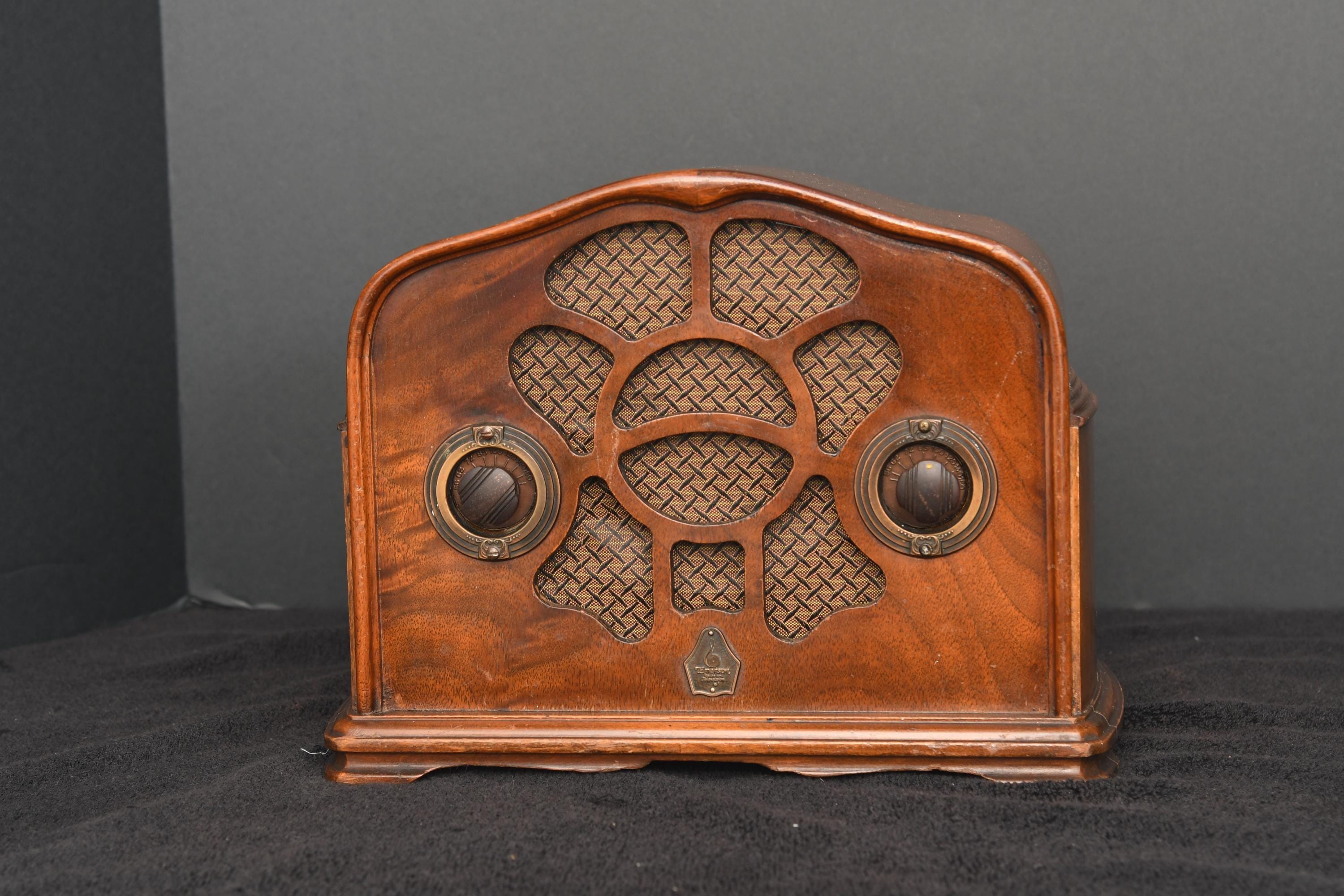IA アールデコスタイルラジオ Antique Art Deco Radio - Etsy