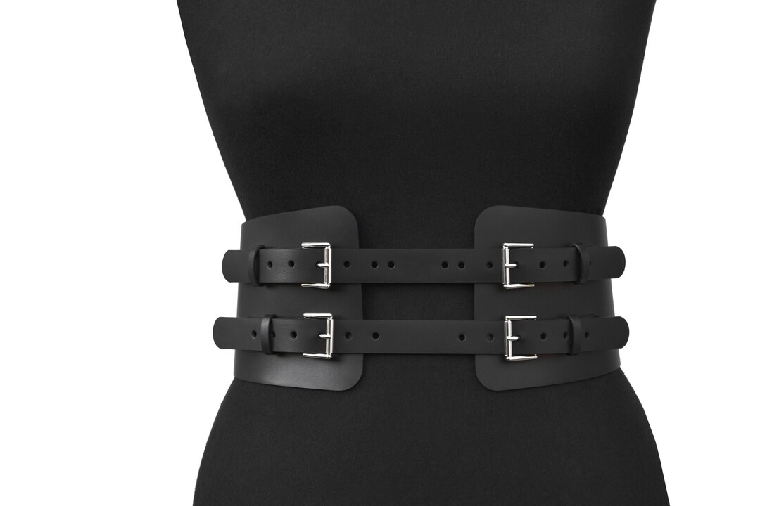 Wide Leather Belt Women, Wide Black Leather Belt, Wide Belts for Women