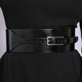 Wide Leather Belt Women, Black Leather Corset Belt, Wide Belts for Women, Wide Black Belt, Plus Size Belt product logo