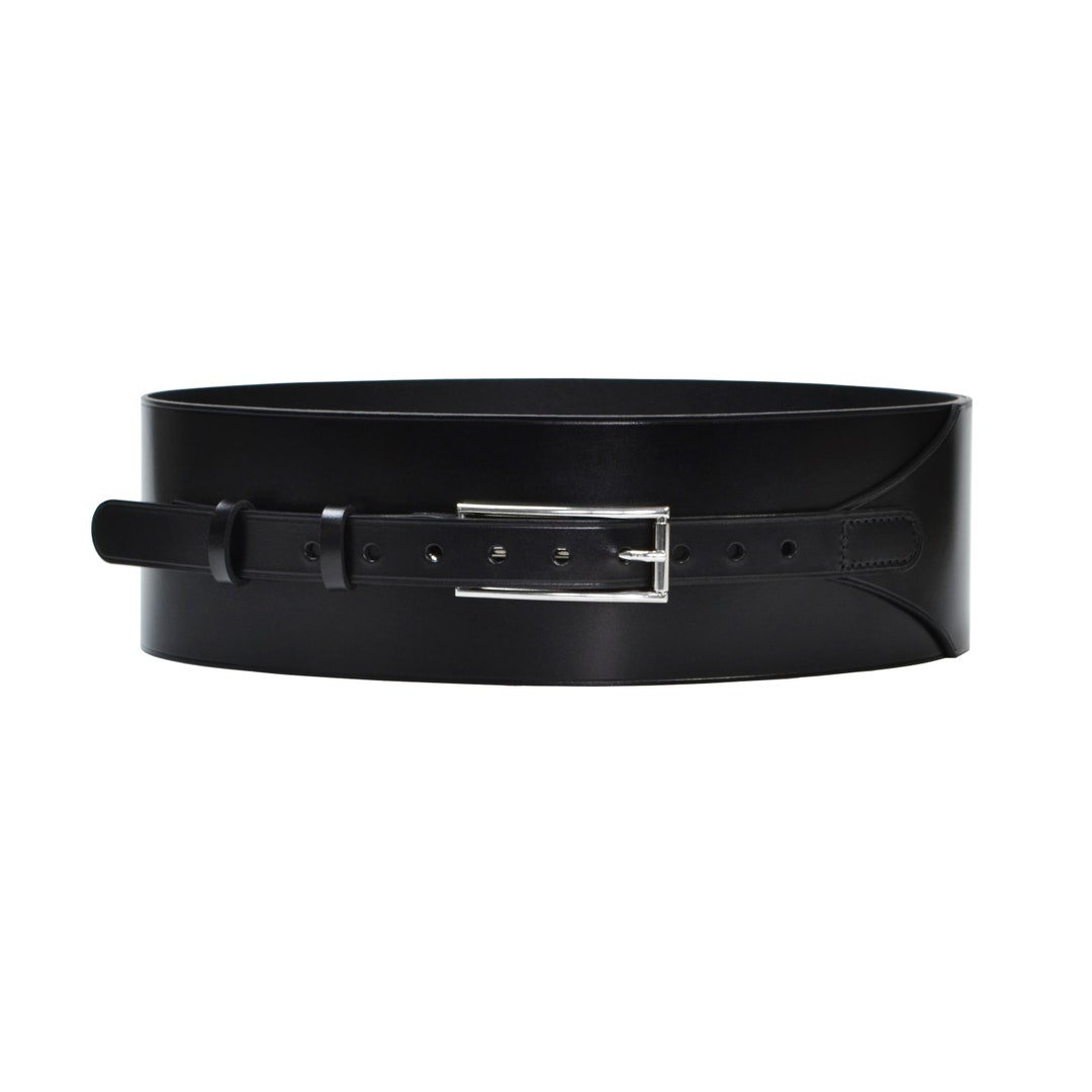 Wide Leather Belt Women Black Leather Corset Belt Wide Belts For 