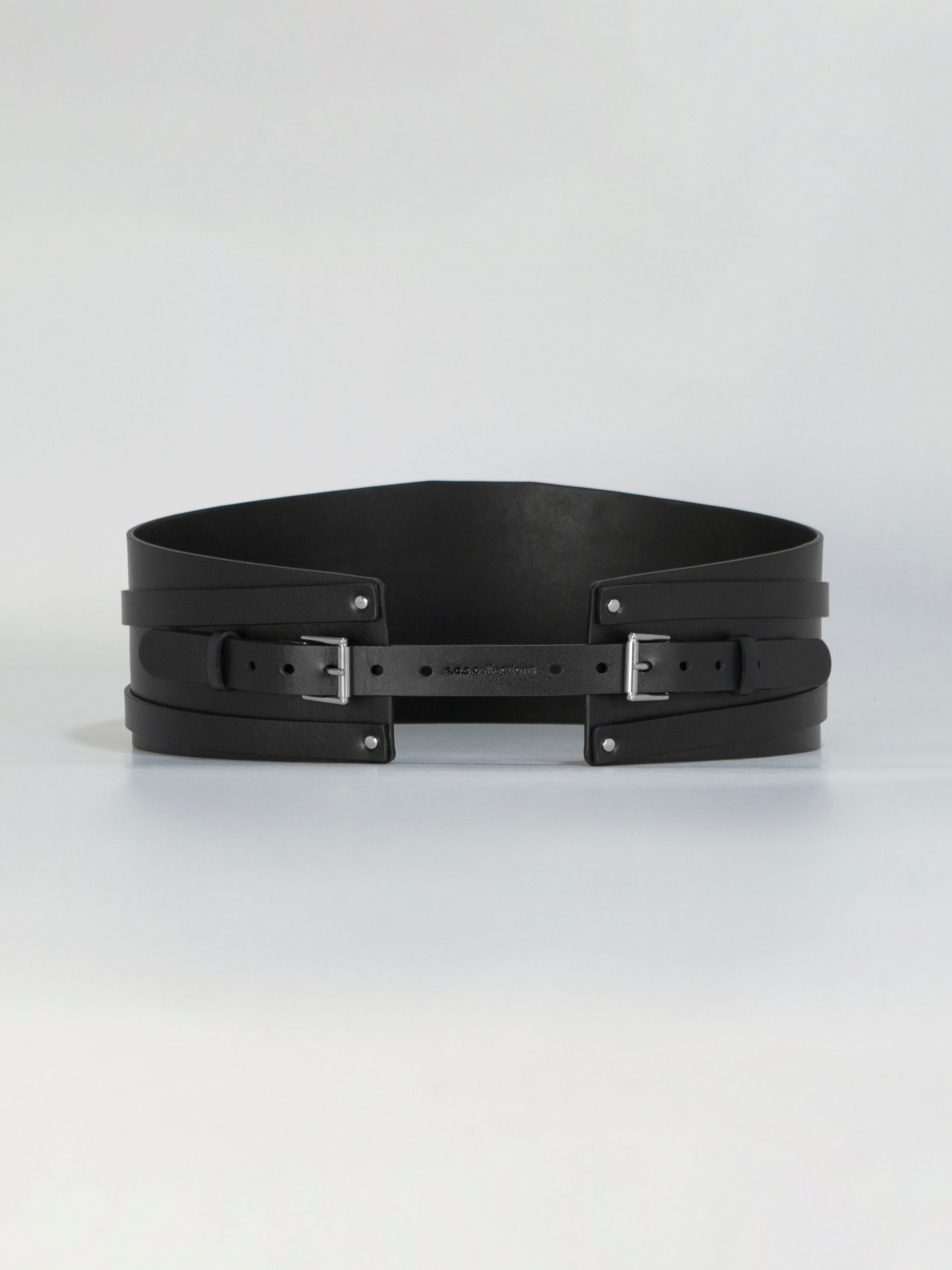 Wide Leather Belt Underbust Corset Belt Wide Black Belt | Etsy