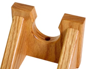 Ukulele Wall Hanger, Red Oak Mandolin Hook, Mount, Display, Holder, Birthday Gift for Him, Her, Musician, Child Bedroom Utility Storage Hook