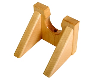 Solid Maple Ukulele Hanger, Wooden Wall Hook for Mandolin, Beach Home, Valentine Gift for Musician, Game Room, Music Studio Wall Decor