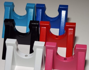 Guitar Wall Hanger, Painted Solid Maple Wood
