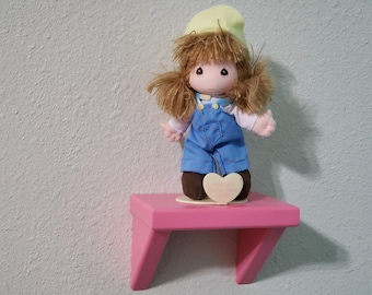 Custom Shelf, Painted Any Color, Storage Shelving for Small Objects, Business Cards, Figurines, Trophies, Sunglasses, Reading Glasses