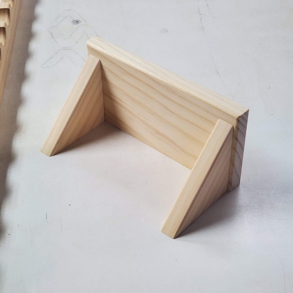 Unfinished Pine Shelf 8 Inch Wall Mount Shelving for Etsy