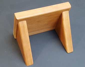 Six Inch Cherry Shelf, Wall Mount Bathroom Phone Shelf, Bedside Wallet Storage, Small Statue or Figurine Display, Small Photo Frame Display