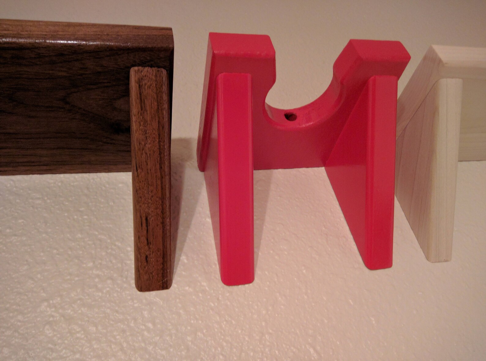 Red Ukulele Hanger Mandolin Wall Mount Bright Decor Storage Etsy