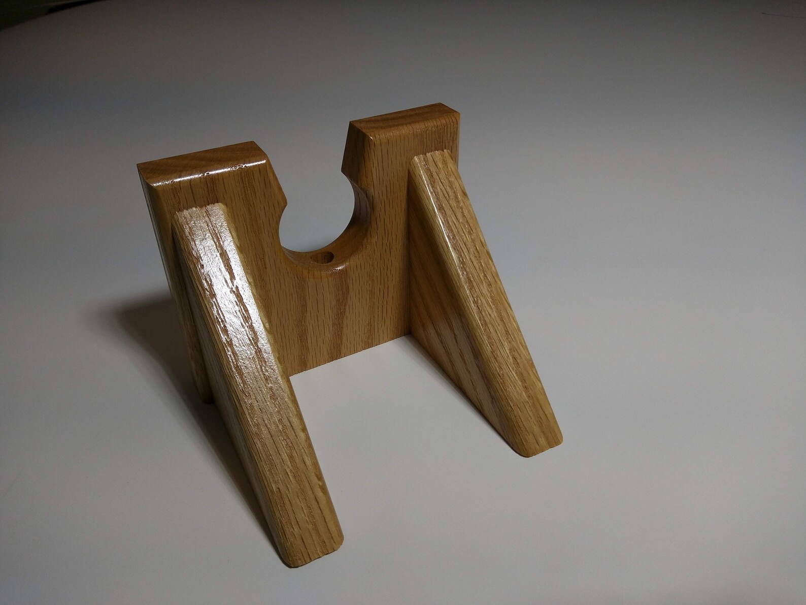 Baseball Bat Wall Hanger Solid Red Oak Wood Stocking Stuffer Etsy