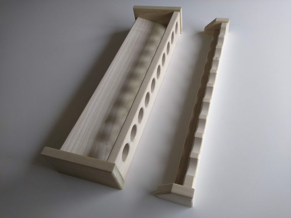 Support de canne en bois pour porte d'entrée, cadeau de