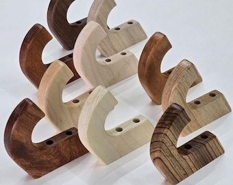 Heavy Duty Wall Hooks (Sold Individually), Coat Hook, Hat Hanger, Wall Mount Gun Rack, Fathers Day Gift, Hunting Gift for Dad, Brother, Son