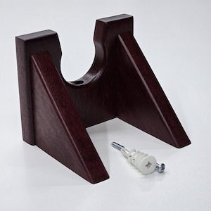 Ukulele Hanger, Purple Heart Wall Hook for Mandolin, Violin, Lacrosse Stick, Crosse, Valentine Gift for Musician Wife