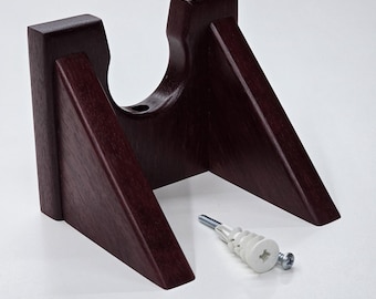 Ukulele Hanger, Purple Heart Wall Hook for Mandolin, Violin, Lacrosse Stick, Crosse, Valentine Gift for Musician Wife