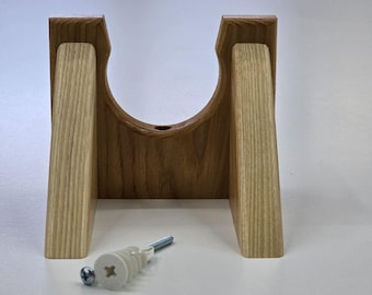 Hickory Classical Guitar Wall Hanger, Wide Neck Guitar Hook