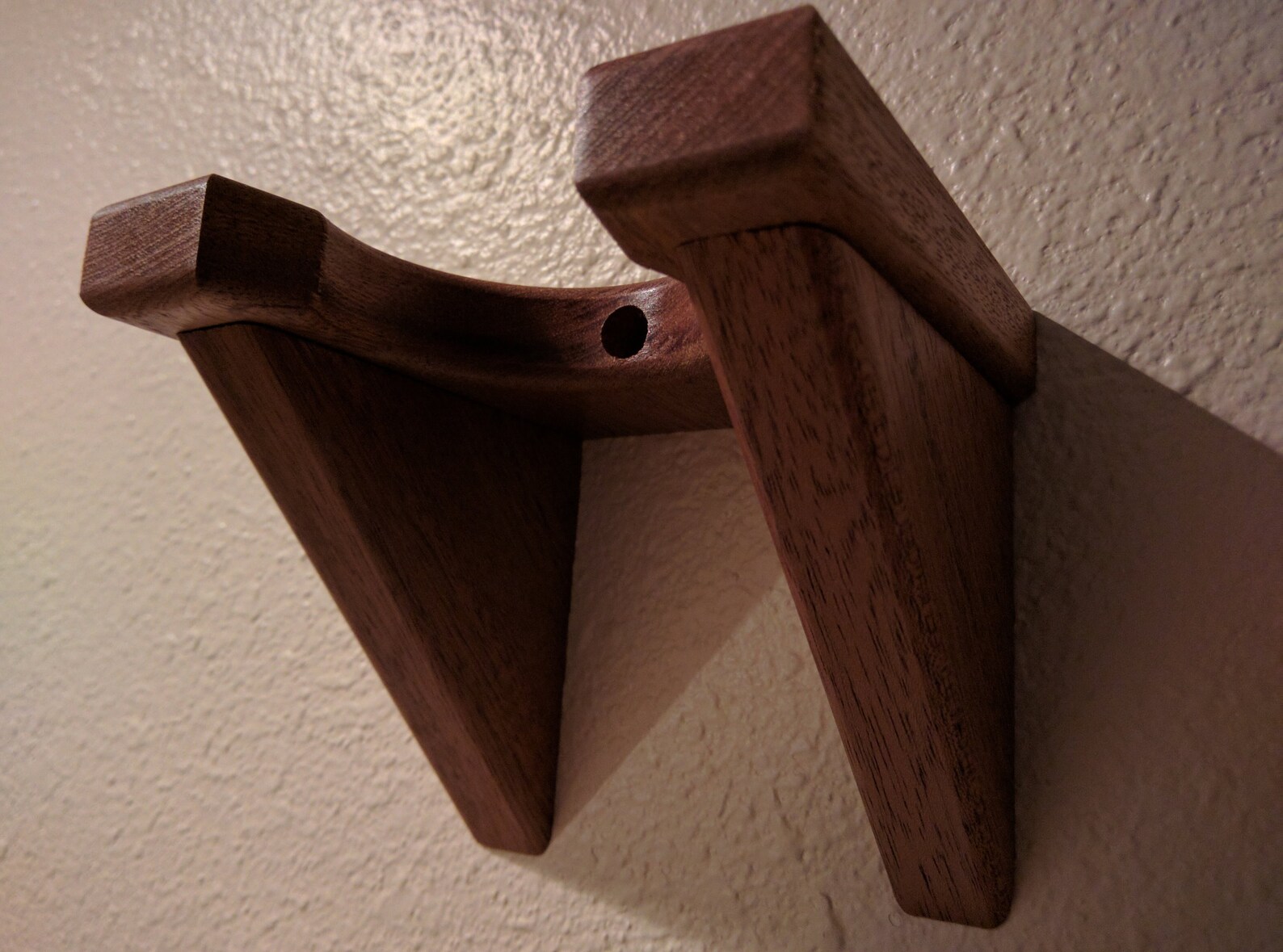 Classical Guitar Wall Hanger Mahogany Hook Fixture Bracket Etsy