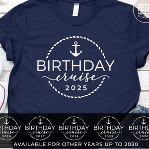 Birthday Cruise Crew SVG Cut File. Great for Crafting Summer Family Cruise Shirt for Birthday Or For Whole Family.
