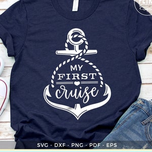 My First Cruise SVG. Great for Kids And Baby Cruise Shirt and Hoodie.