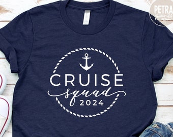 Cruise Squad SVG Cut File with Year. Great for Summer Family Cruise Shirt for Whole Family.