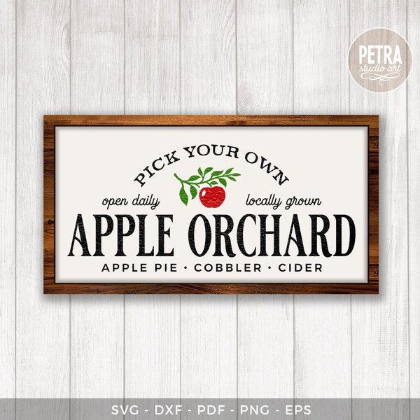 Apple Orchard Sign - Etsy