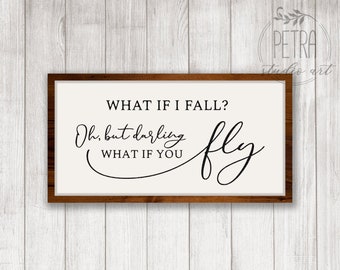What If I Fall Etsy