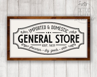Download General Store Svg Etsy