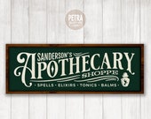 Halloween SVG. Sanderson 39 s Apothecary Shoppe SVG Cut File. Great for Crafting Halloween Rustic Sign and Modern Farmhouse Decoration.