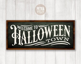 Download Halloween Town Svg Etsy