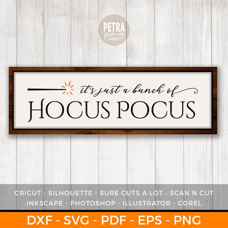 Download Hocus Pocus svg Halloween svg Cut files magic wand svg | Etsy