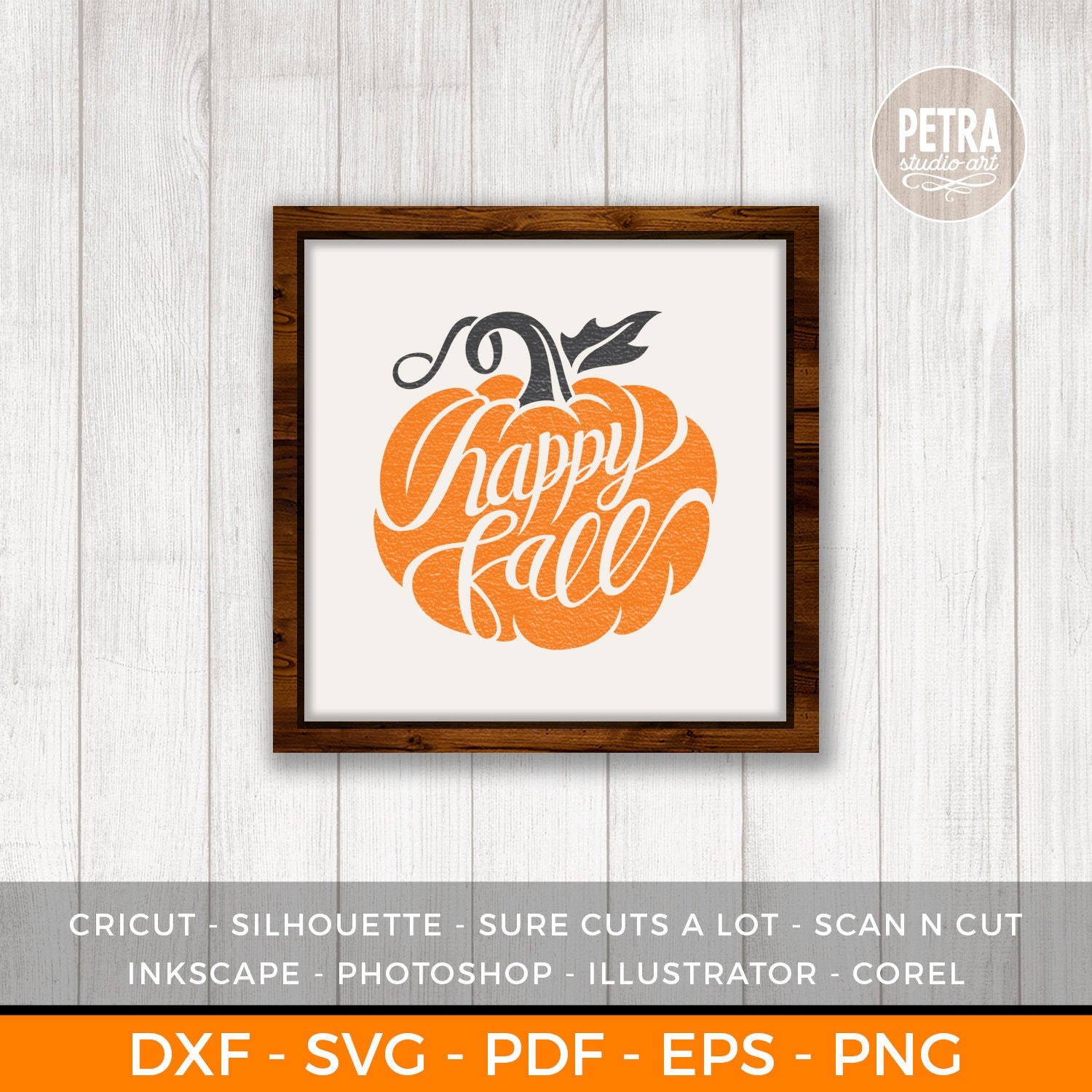 Fall Printable Happy Fall Print Fall Decor Happy Fall - Etsy
