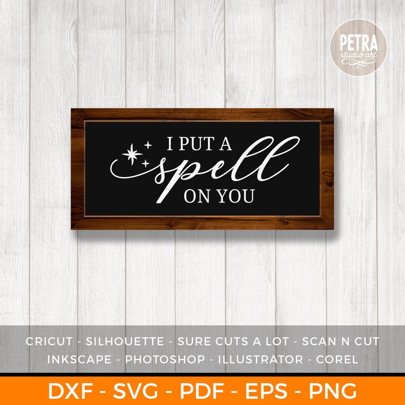 I put a spell on you Halloween Svg Halloween Quotes Fall