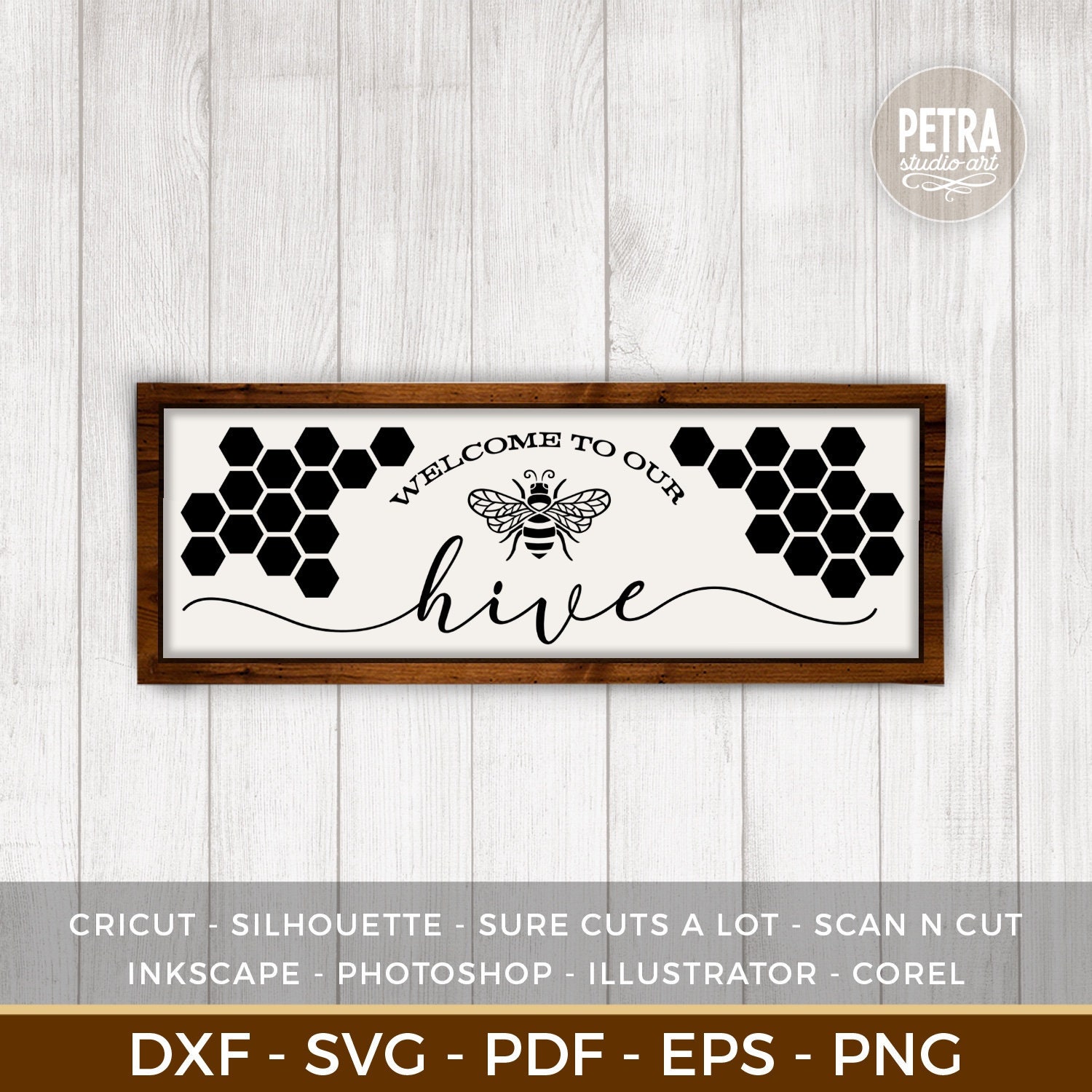 Welcome to Our Hive SVG Cut File for Rustic Home and Modern - Etsy Welcome to Our Hive SVG Cut File for Rustic Home and Modern - Etsy