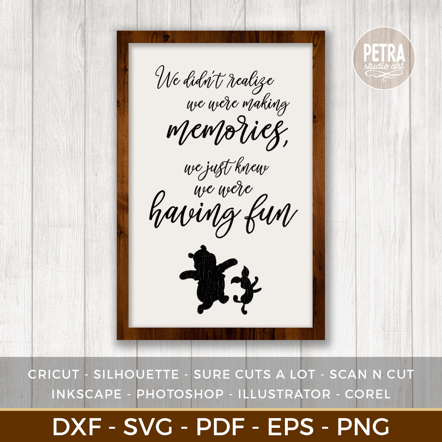Winnie The Pooh Quotes about Memories and Friendship Printable | Etsy