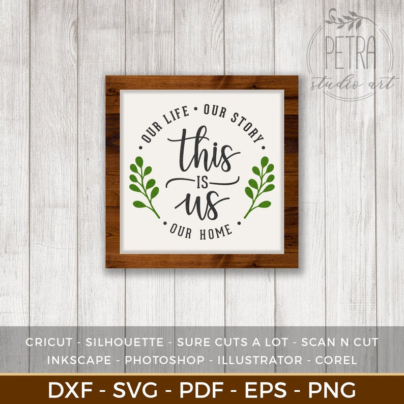 Download This is Us Our Story Our Love Our Home SVG Cut File for | Etsy
