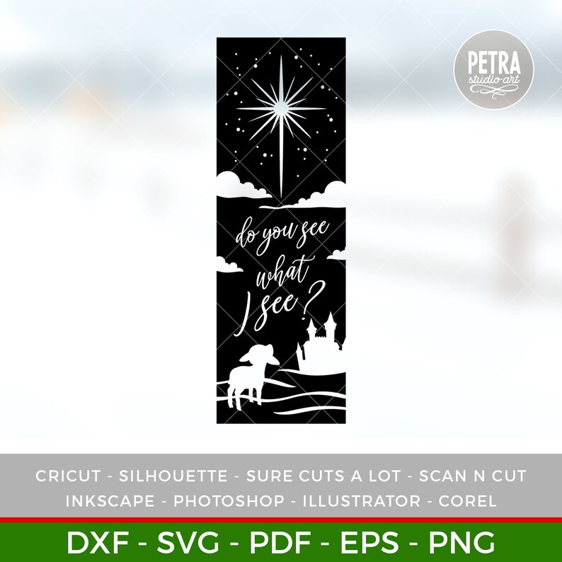 Christmas SVG. Do You See What I See SVG Cut File. Great for Etsy
