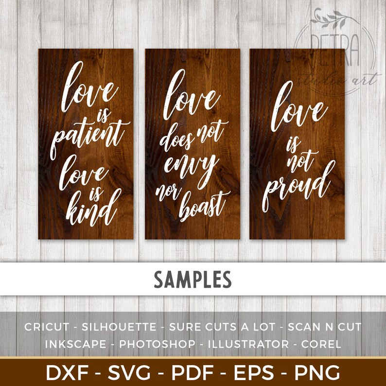 Free Free 326 Love Is Patient Love Is Kind Svg SVG PNG EPS DXF File