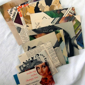 Vintage magazine handmade envelopes bundle, Puerto Rico