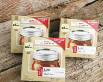 6x lot Kerr Wide Mouth Mason Lids For Home Canning Jar Lids 72 Total FREE SHIP 6x lot Kerr Wide Mouth Mason Lids For Home Canning Jar Lids 72 Total FREE SHIP
