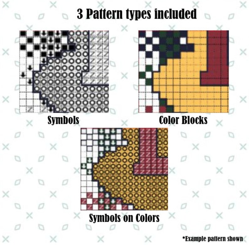 Mountains Cross Stitch Pattern Pastel Easy Cross Stitch Pretty Cross Stitch PDF Pattern Beginner Pattern Outdoorsy