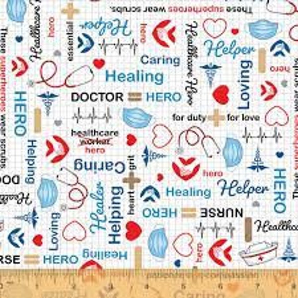 Nurse Fabric Etsy