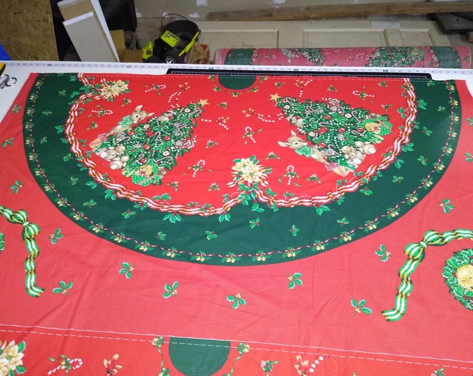 The Grinch DIY Tree Skirt Panel approx 44x46 From Robert Kaufman's How